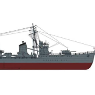 1／350 日本海軍 甲型駆逐艦 浜風 ミッドウェー海戦 スーパーディテール ハセガワ